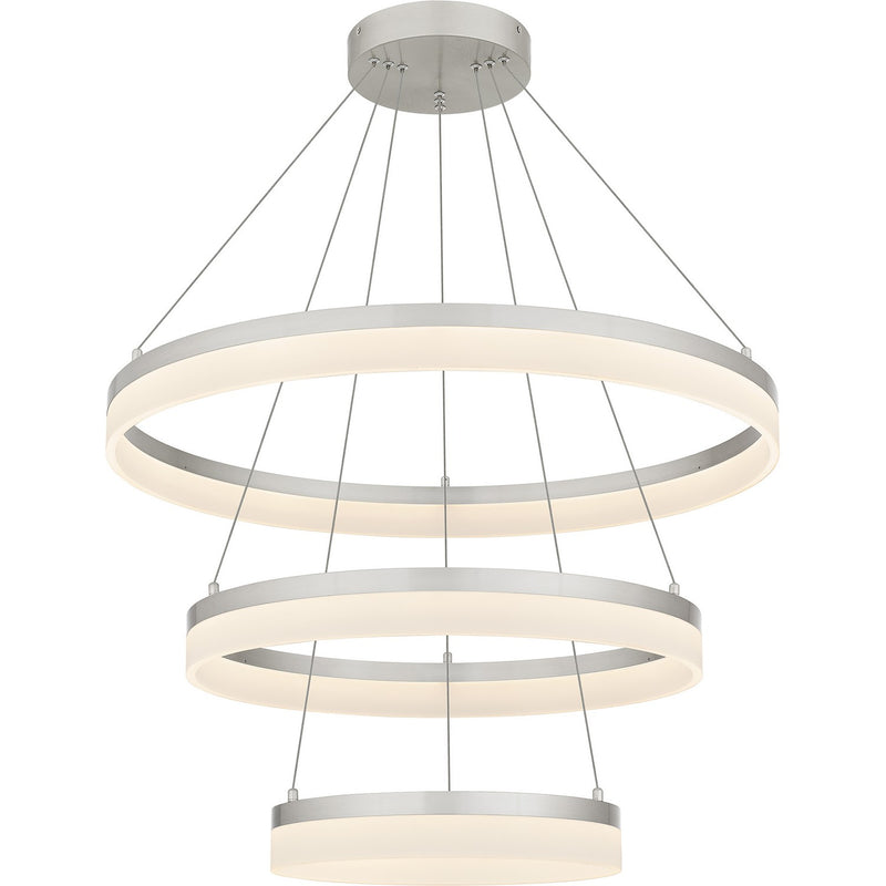Quoizel PCOH2932BN LED Pendant, Brushed Nickel