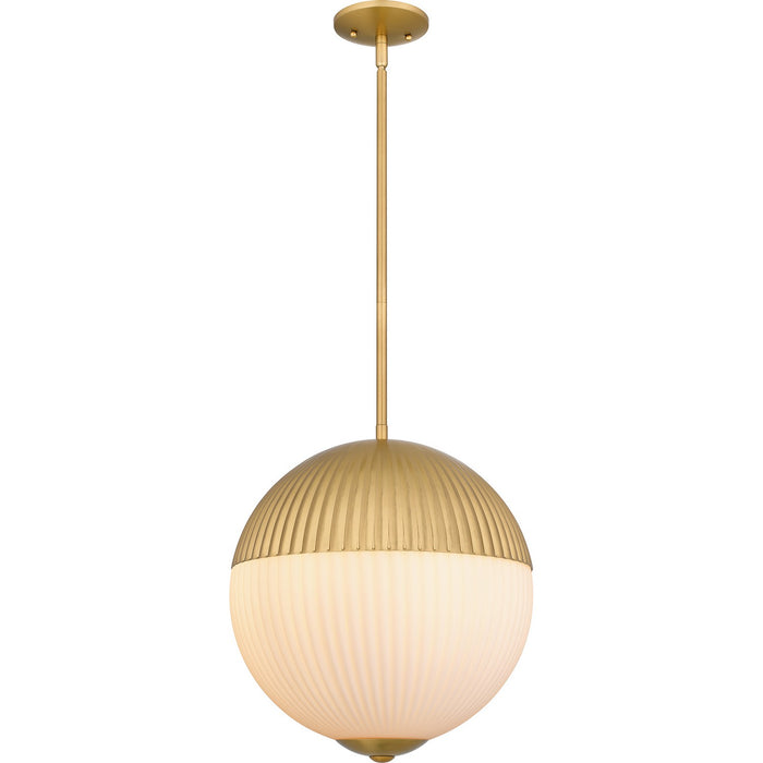 Quoizel QP6211BRG Two Light Pendant, Brushed Gold
