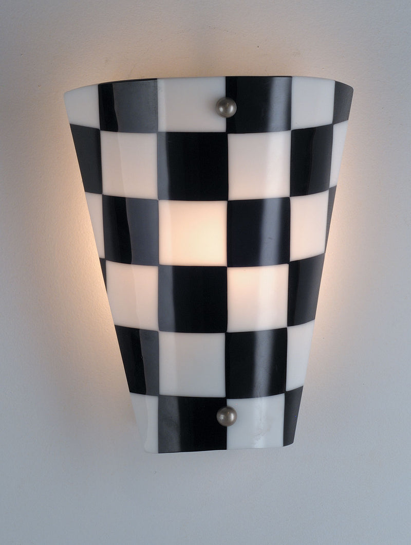 Meyda Tiffany 82473 One Light Wall Sconce, Nickel
