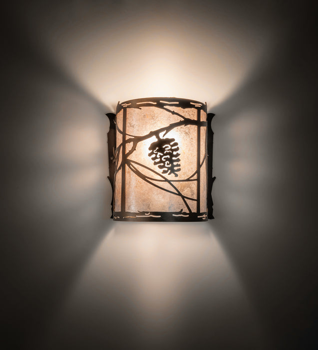 Meyda Tiffany 82134 One Light Wall Sconce, Antique Copper