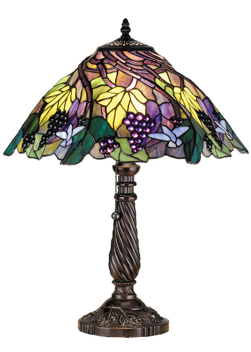 Meyda Tiffany 82303 Table Lamp, Mahogany Bronze
