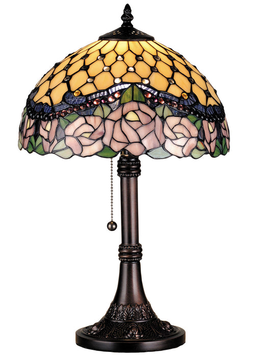 Meyda Tiffany 82304 Table Lamp, Mahogany Bronze