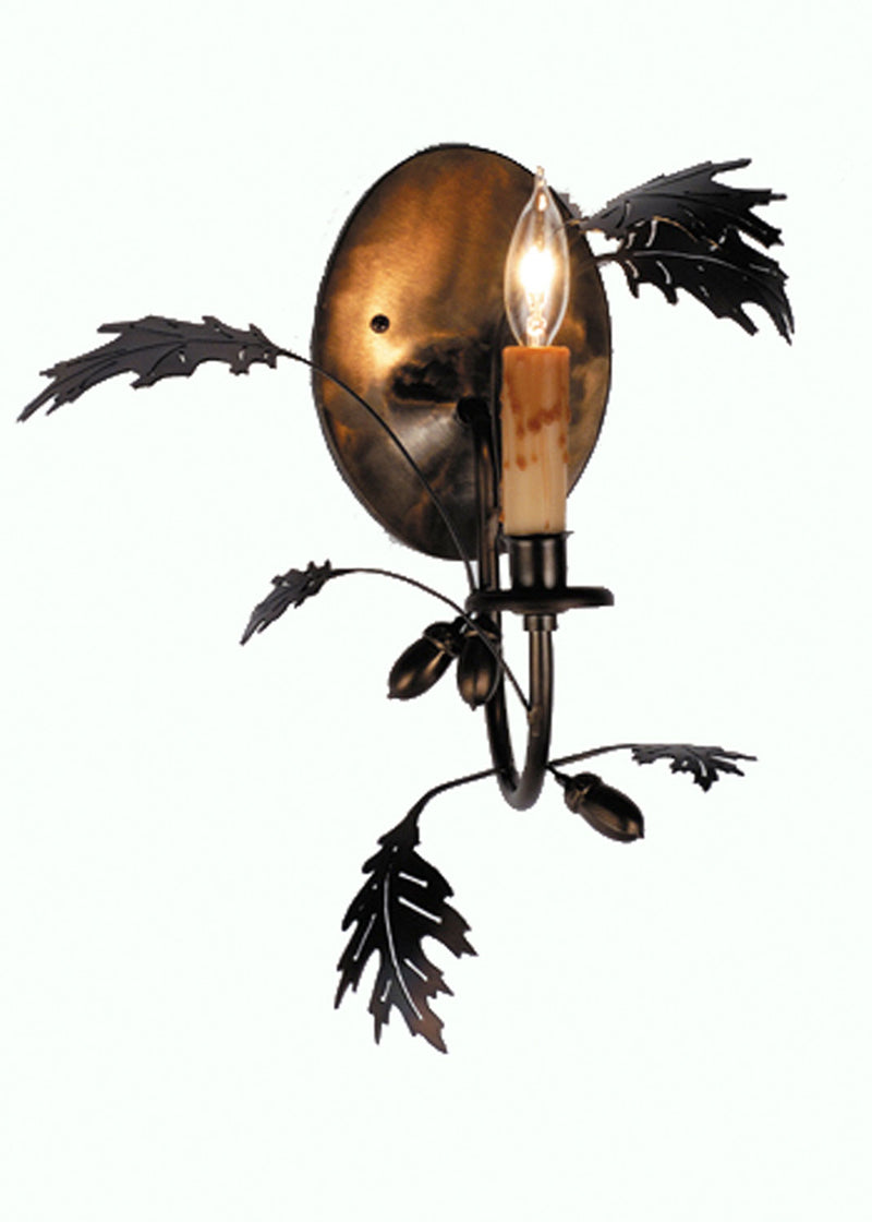 Meyda Tiffany 82365 One Light Wall Sconce, Antique Copper