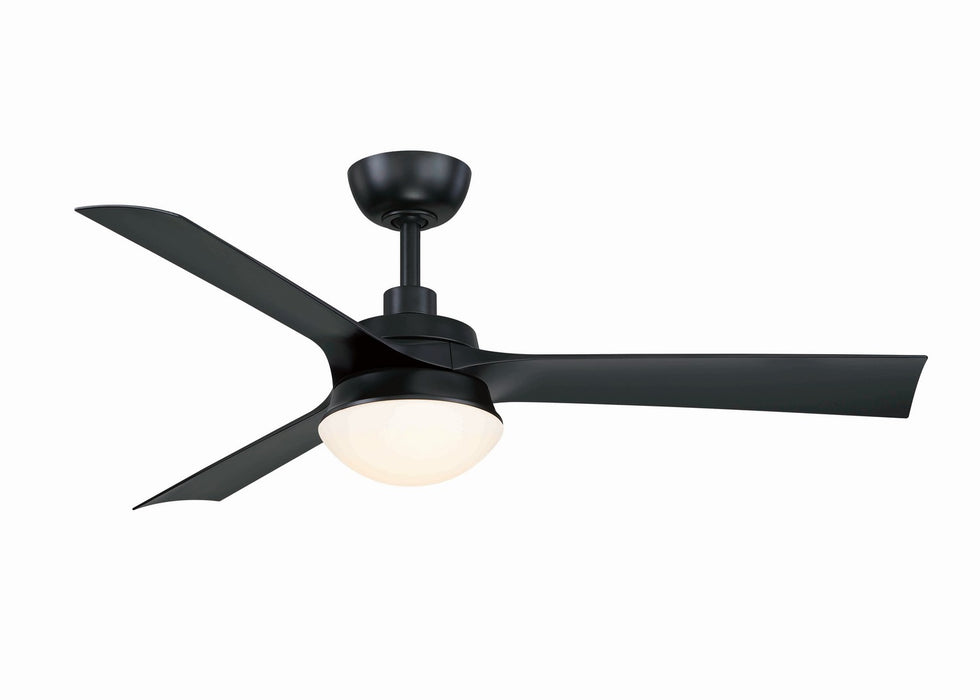 Fanimation FP6807BL 52" Ceiling Fan, Black