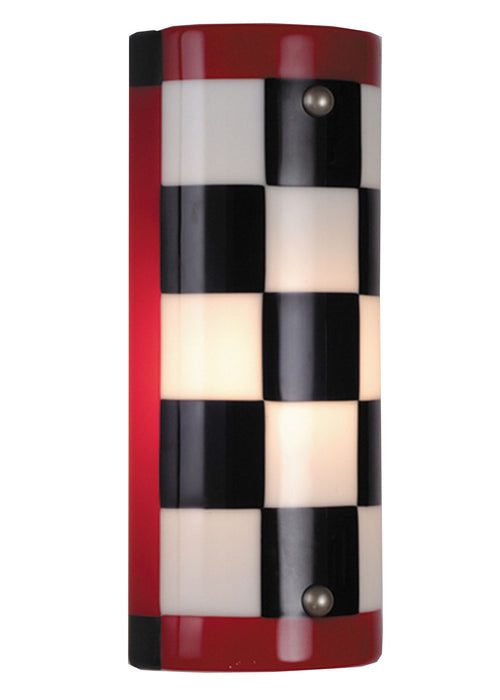 Meyda Tiffany 82537 One Light Wall Sconce, Nickel