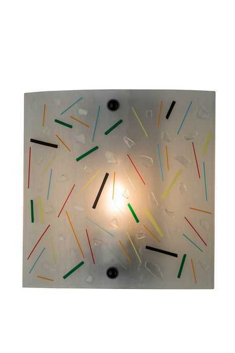 Meyda Tiffany 98430 One Light Wall Sconce, Nickel