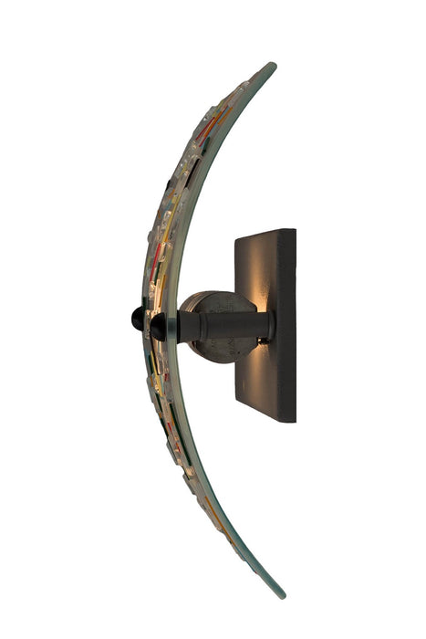 Meyda Tiffany 98430 One Light Wall Sconce, Nickel