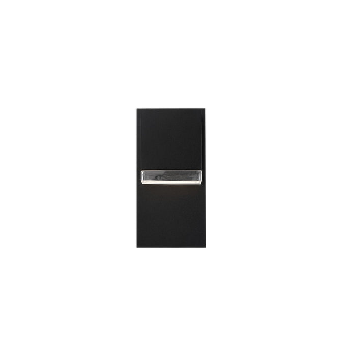 Modern Forms WS-W60418-27-BK LED Outdoor Wall Sconce, Black