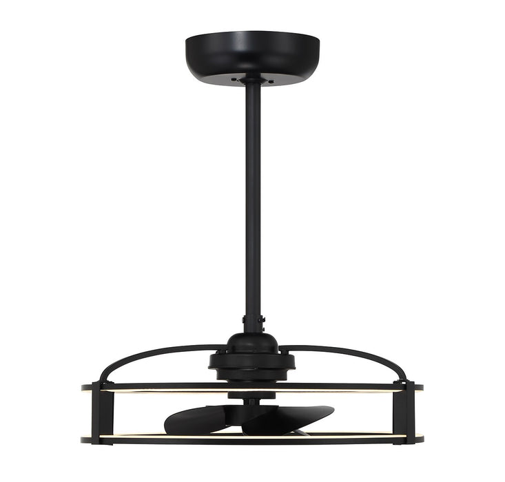 Savoy House 23-FD-645-89 LED Fan D'Lier, Matte Black