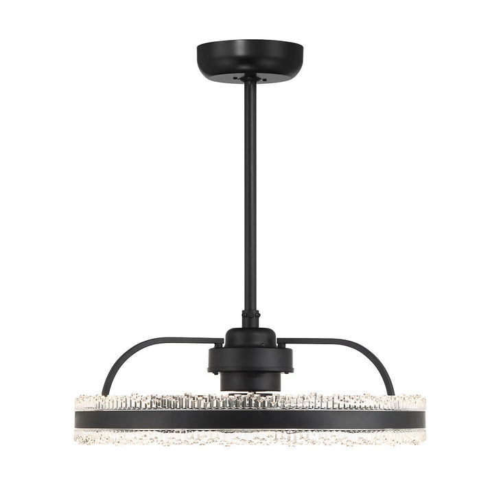 Savoy House 24-FD-555-89 LED Fan D'Lier, Matte Black