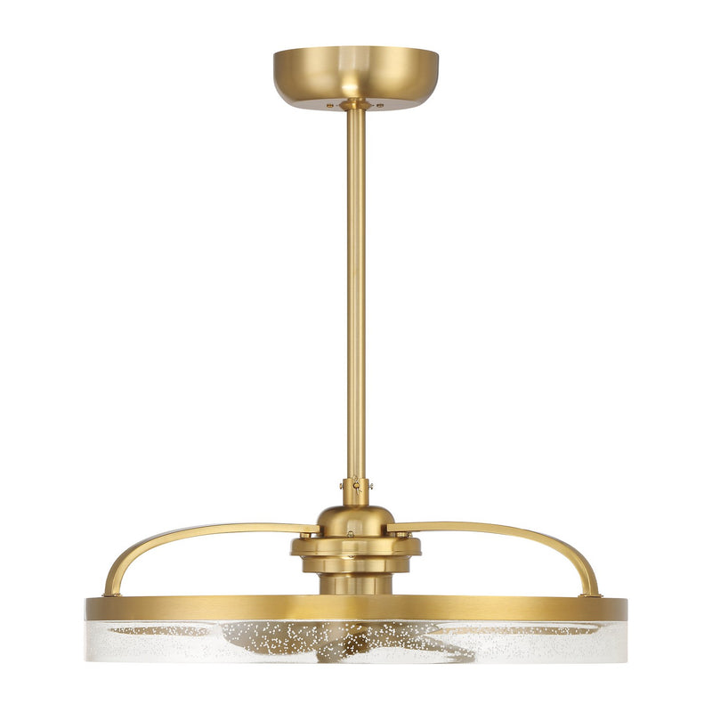 Savoy House 24-FD-845-322 LED Fan D'Lier, Warm Brass