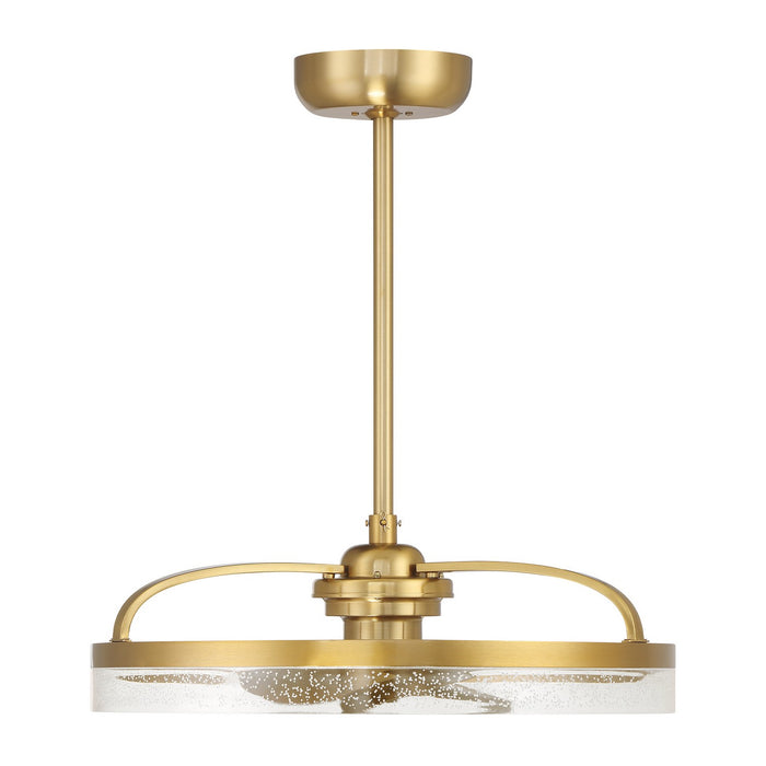 Savoy House 24-FD-845-322 LED Fan D'Lier, Warm Brass
