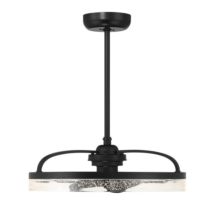 Savoy House 24-FD-845-89 LED Fan D'Lier, Matte Black