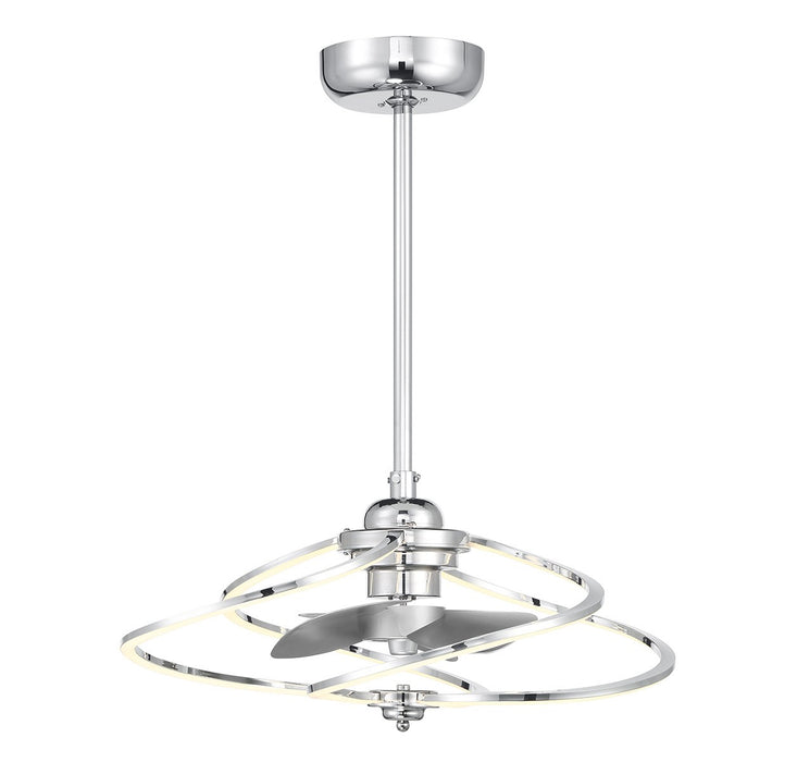 Savoy House 24-FD-945-11 LED Fan D'Lier, Polished Chrome