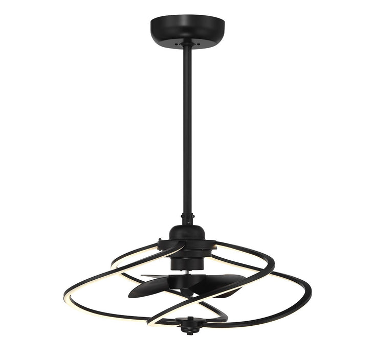 Savoy House 24-FD-945-89 LED Fan D'Lier, Matte Black