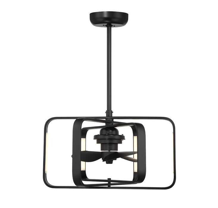 Savoy House 24-FD-955-89 LED Fan D'Lier, Matte Black