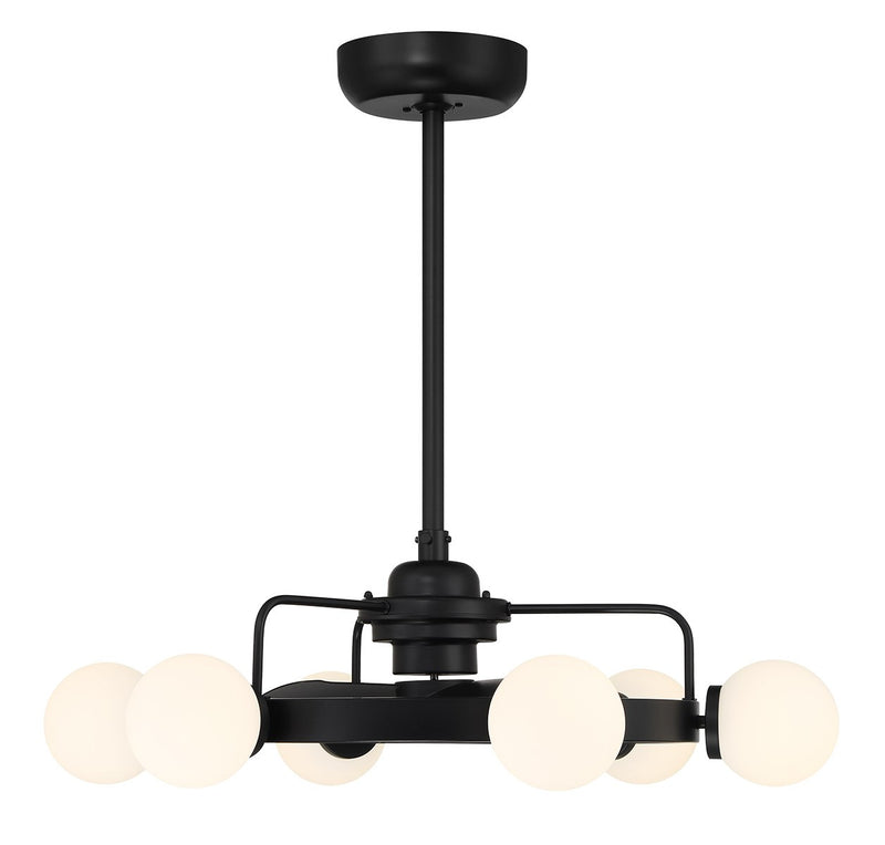 Savoy House 30-FD-345-89 LED Fan D'Lier, Matte Black