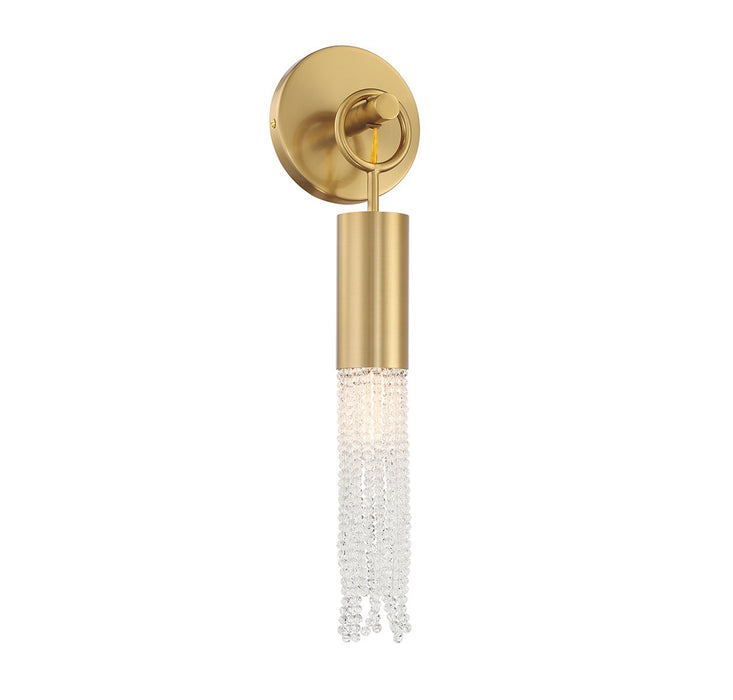 Savoy House 9-1364-1-322 One Light Wall Sconce, Warm Brass
