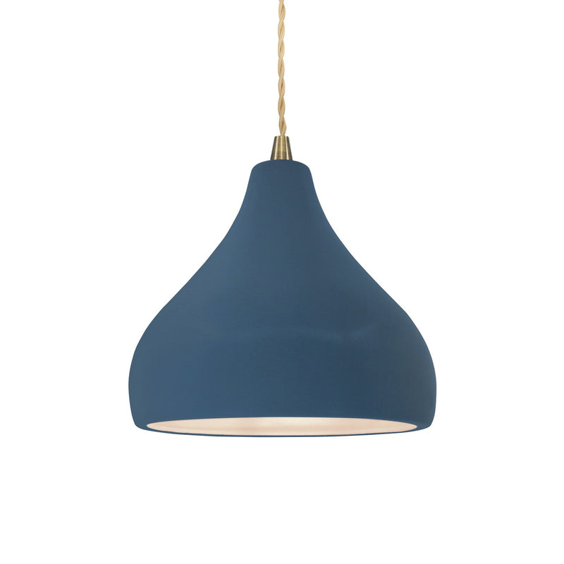 Justice Designs CER-6560-MID-ABRS-BEIG-TWST One Light Pendant, Midnight Sky