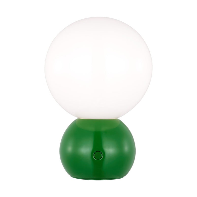 Visual Comfort Studio KST1231GRN-L1 LED Mini Table Lamp, Green