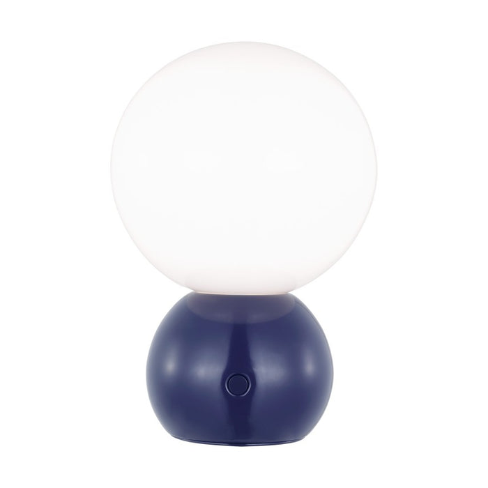 Visual Comfort Studio KST1231NVY-L1 LED Mini Table Lamp, Navy