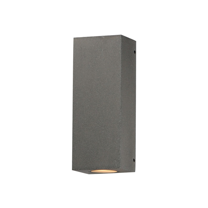 ET2 E14374-GSN LED Outdoor Wall Sconce, Greystone