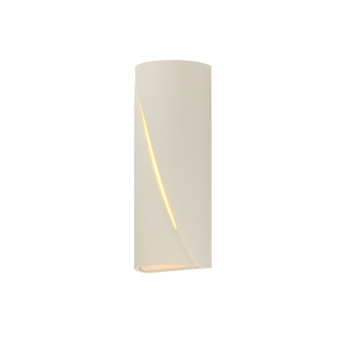 ET2 E14394-CHK LED Outdoor Wall Sconce, Chaulk White
