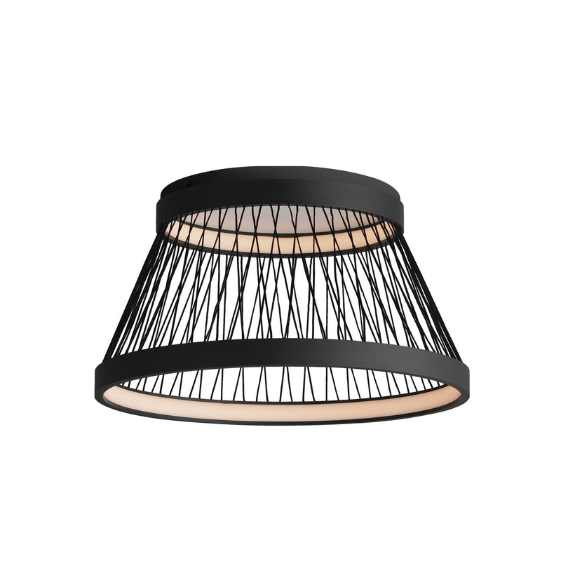 ET2 E20980-BK LED Flush Mount, Black