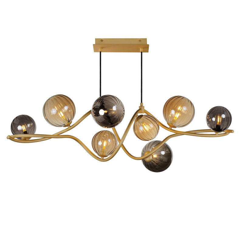 ET2 E24187-148GLD LED Linear Pendant, Gold