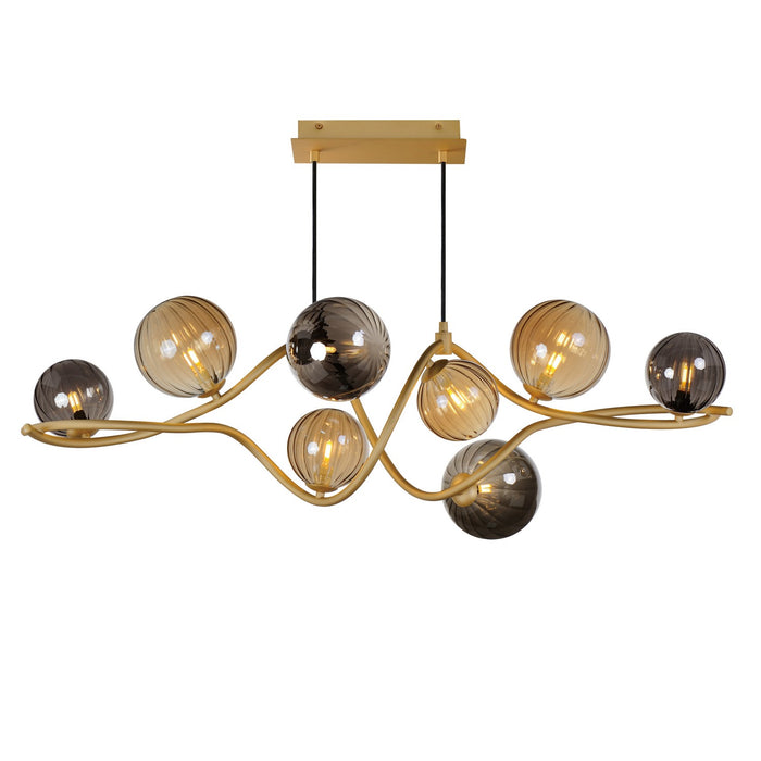 ET2 E24187-148GLD LED Linear Pendant, Gold