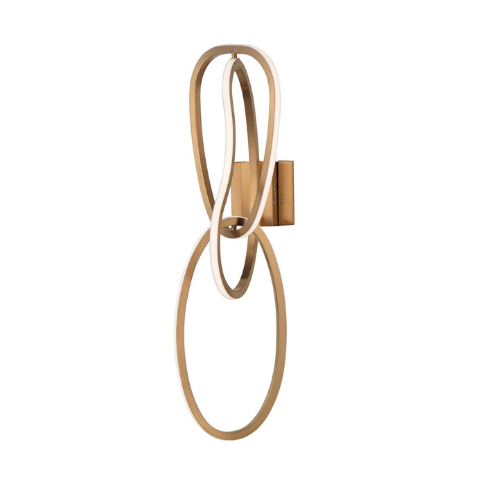 ET2 E24613-BCN LED Wall Sconce, Brushed Champagne