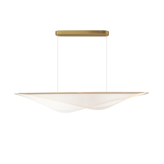 ET2 E24716-144GLD LED Linear Pendant, Gold