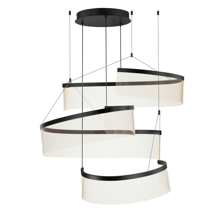 ET2 E24776-133BK LED Pendant, Black