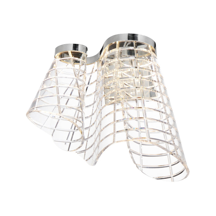 ET2 E24811-82PC LED Wall Sconce, Polished Chrome