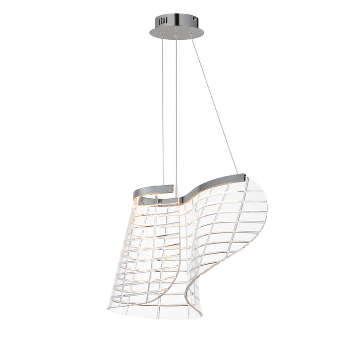 ET2 E24812-82PC LED Pendant, Polished Chrome