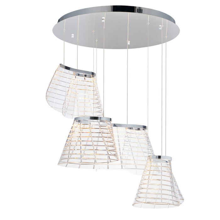 ET2 E24816-82PC LED Pendant, Polished Chrome