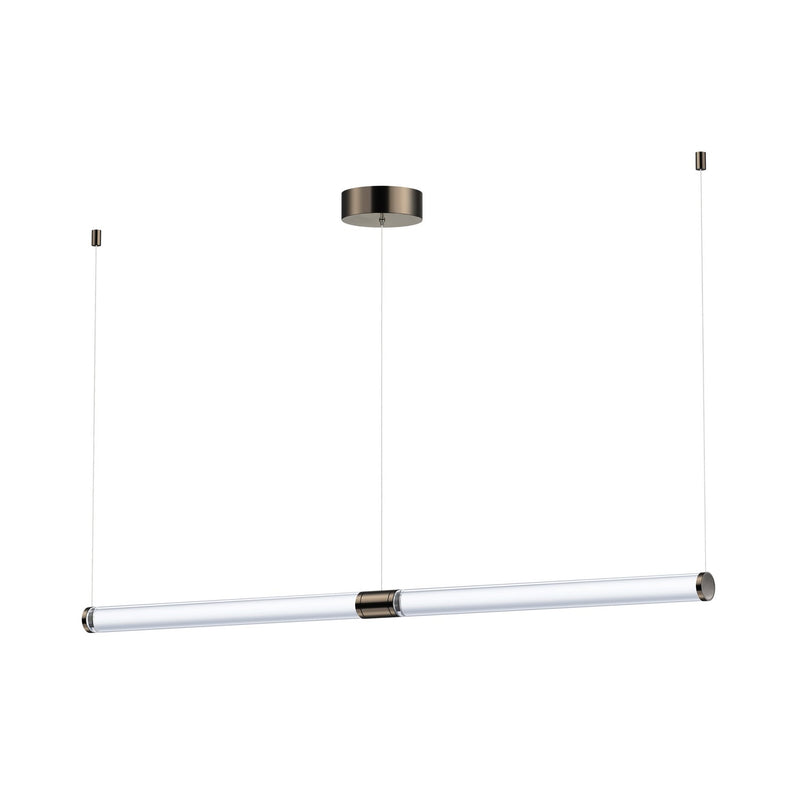 ET2 E24835-75GM LED Linear Pendant, Gunmetal