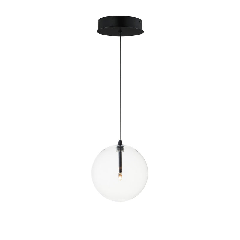 ET2 E25071-18BK LED Pendant, Black