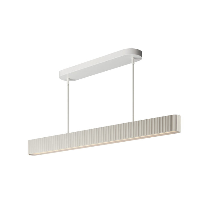 ET2 E25176-CHK LED Linear Pendant, Chaulk White
