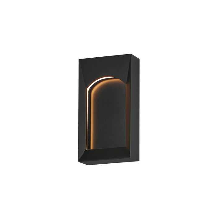 ET2 E30271-BK LED Outdoor Wall Sconce, Black