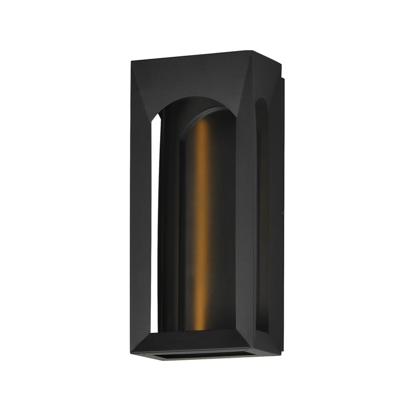 ET2 E30275-BK LED Outdoor Wall Sconce, Black