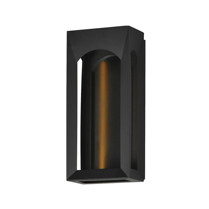 ET2 E30275-BK LED Outdoor Wall Sconce, Black
