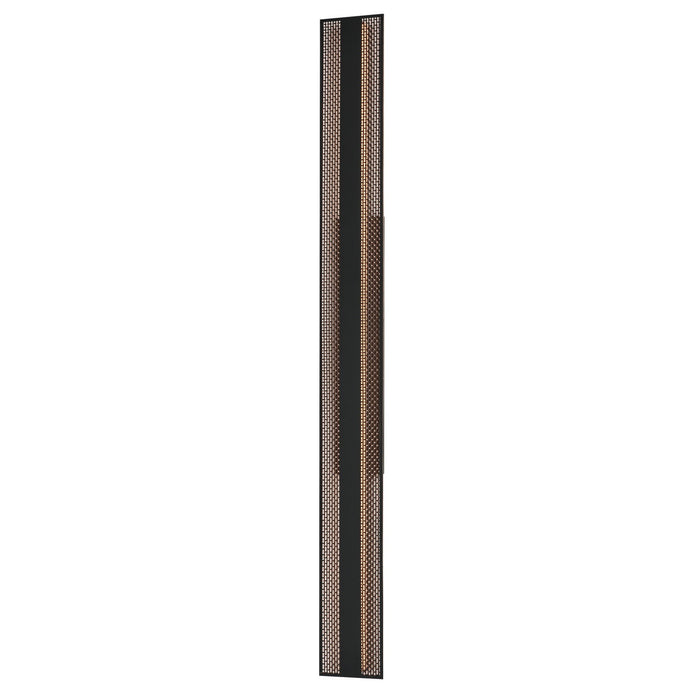 ET2 E30294-ACPBK LED Outdoor Wall Sconce, Black/Aged Copper