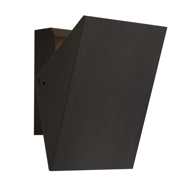ET2 E41332-BK LED Outdoor Wall Sconce, Black
