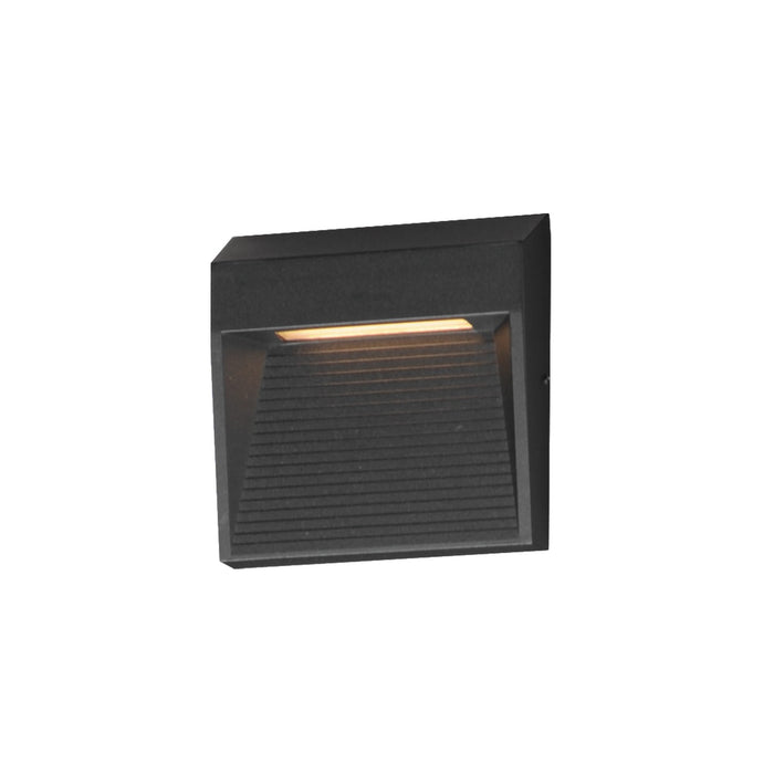 ET2 E41552-BK LED Outdoor Wall Sconce, Black