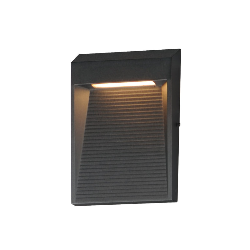 ET2 E41554-BK LED Outdoor Wall Sconce, Black