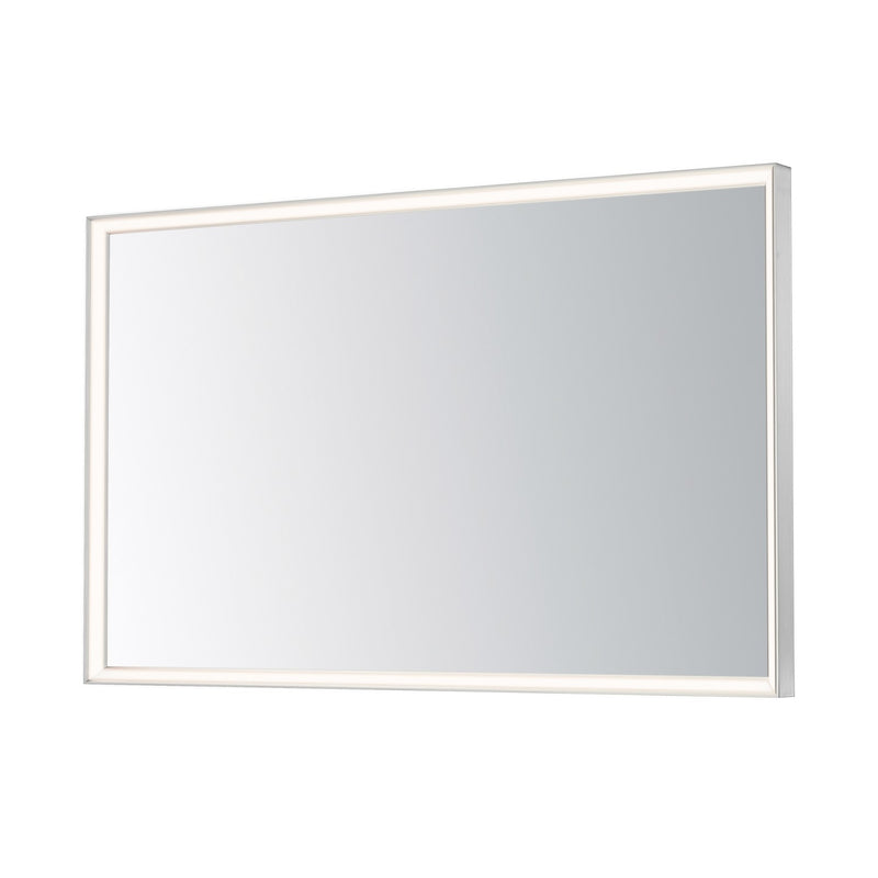 ET2 E42063-SN LED Mirror, Satin Nickel