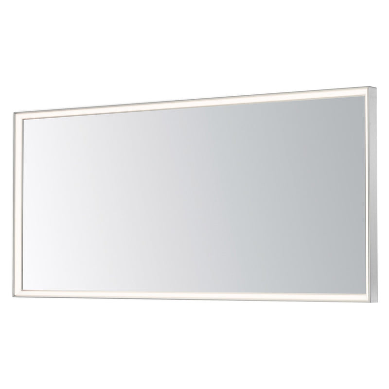 ET2 E42064-SN LED Mirror, Satin Nickel