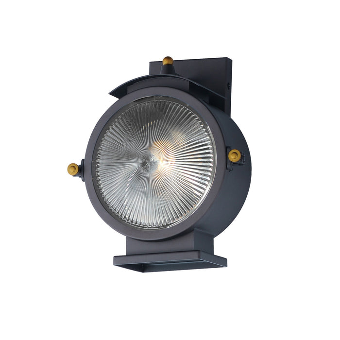 Maxim 10181OIAB One Light Outdoor Wall Sconce, Oil Rubbed Bronze / Antique Brass