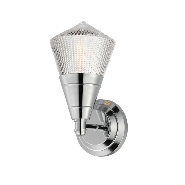 Maxim 10391PRPC One Light Wall Sconce, Polished Chrome